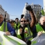 Փարիզում հազարավոր ոստիկաններ են մասնակցել բողոքի ցույցին