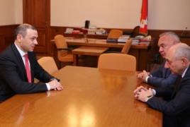 Armenia's Security Council Secretary meets Artsakh President