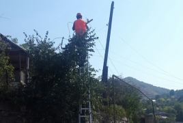 VivaCell-MTS helps install LED lamps in remote Armenian community