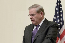 Menendez strongly urges Senate to pass Armenian Genocide resolution