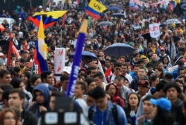 Colombian president orders curfew in Bogota amid protests