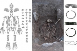 Archaeologists unearth Amazon Warrior in ancient Armenian grave