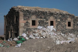 Armenian church in Turkey turned into trash dump