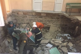Հալաբյանի Զինկոմիսարիատի շենքում փլուզում է եղել. 11 տուժած կա