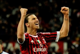 Zlatan Ibrahimovic signs six-month deal with AC Milan