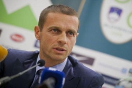 UEFA President congratulates new Armenia football chief