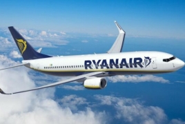 Ryanair reschedules Italy–Armenia flights for January 14