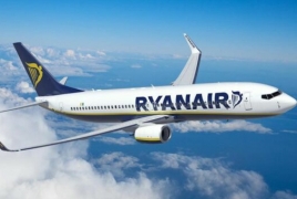 Ryanair-ի առաջին թռիչքներն Իտալիայից Երևան ուշացումով կիրականացվեն