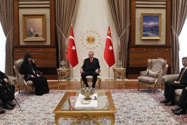 New Armenian Patriarch meets Turkey’s Erdogan