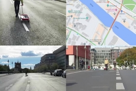 Guy wheels around 99 phones to create traffic jams on Google Maps