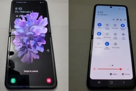 Leaked photos show how Samsung's new foldable phone looks
