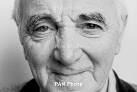 Tribute to Charles Aznavour traveling to Dubai