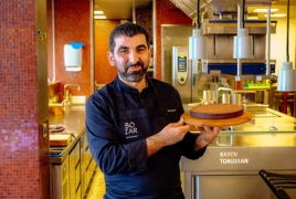 Armenian chef earns Michelin star for fourth year in a row