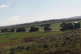 Massive Turkish Army convoy reportedly enters northwestern Syria