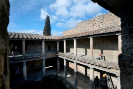 Three “jewel” buildings reopen to public in Italy's Pompeii