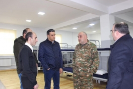 ՀՀ ՄԻՊ-ն այցելել է ՊԲ զորամասեր և առանձին զրուցել զինվորների հետ