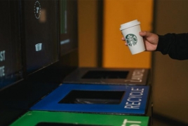 Starbucks testing entirely recyclable and compostable cup