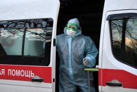 Russia's coronavirus cases spike by 771; Country total not at 3,548