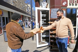 Օդեսայում փռի հայ սեփականատերն անվճար հաց է բաժանում կարիքավորներին