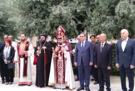 Armenia Ambassador attends Genocide Remembrance Mass in Syria