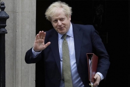 Britain's Boris Johnson returning to work after fighting coronavirus