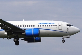 Aircompany Armenia planning flights to Russia, Israel on May 17