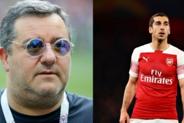 Mino Raiola to be contacted soon to discuss Mkhitaryan transfer - report