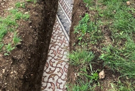 Perfectly preserved ancient Roman mosaic floor discovered in Italy