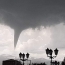Fascinating funnel cloud spotted over Armenian town