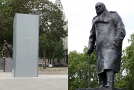 Boris Johnson: Protests threat to Churchill statue shameful