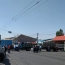 «Մուլտի Գրուպ»-ի բեռնատարներն ու Աբովյանի ավտոբուսը Երևանում փողոցներ են փակել