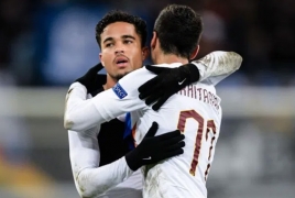 Justin Kluivert wants Henrikh Mkhitaryan to stay at Roma