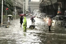 Wuhan residents told to stay indoors again after record rainfall