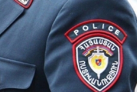 Two Armenian police officers injured in Azerbaijan's fire