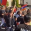 Armenians and Azerbaijanis clash in Los Angeles