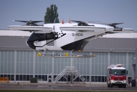 В Германии испытали беспилотное летающее такси