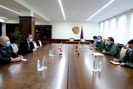 Տոնոյանը և ՀՀ-ում Վրաստանի դեսպանը քննարկել են հայ-վրացական գործակցության հարցեր