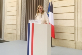 Macron awards Astrid Panosyan France's National Order of Merit