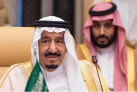 Saudi King, Crown Prince send congrats to Armenia