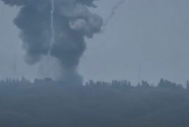 Опубликовано видео уничтожения азербайджанских опорных пунктов и бронетехники