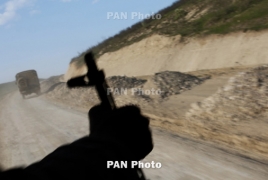 Karabakh army reports exchange of artillery fire along entire line of contact