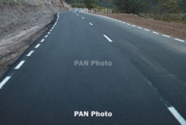 Azerbaijan shells highway in Armenia