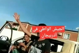 Видео: Арабские наемники на базе погранотряда азербайджанцев в Горадизе