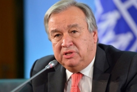 UN chief wants world to help end fighting in Karabakh