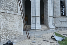 Karabakh vows to restore Ghazanchetsots church after Azeri shelling