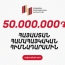 50 մլն դրամ «Աջարաբեթից»՝ «Հայաստան» հիմնադրամին