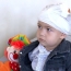 2-year-old toddler injured in Karabakh is stable, hospital says