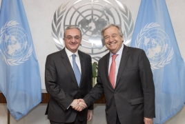 UN chief stressed importance of resuming Karabakh negotiations