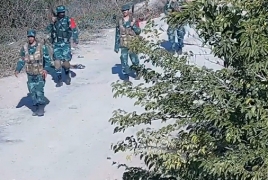 Ադրբեջանի սահմանապահ զորքերի համազգեստով վարձկանները (Վիդեո)