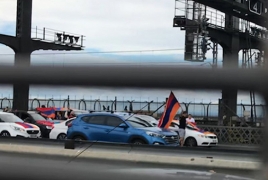 В Сиднее армяне перекрыли главный мост с требованием осудить азербайджано-турецкую агрессию